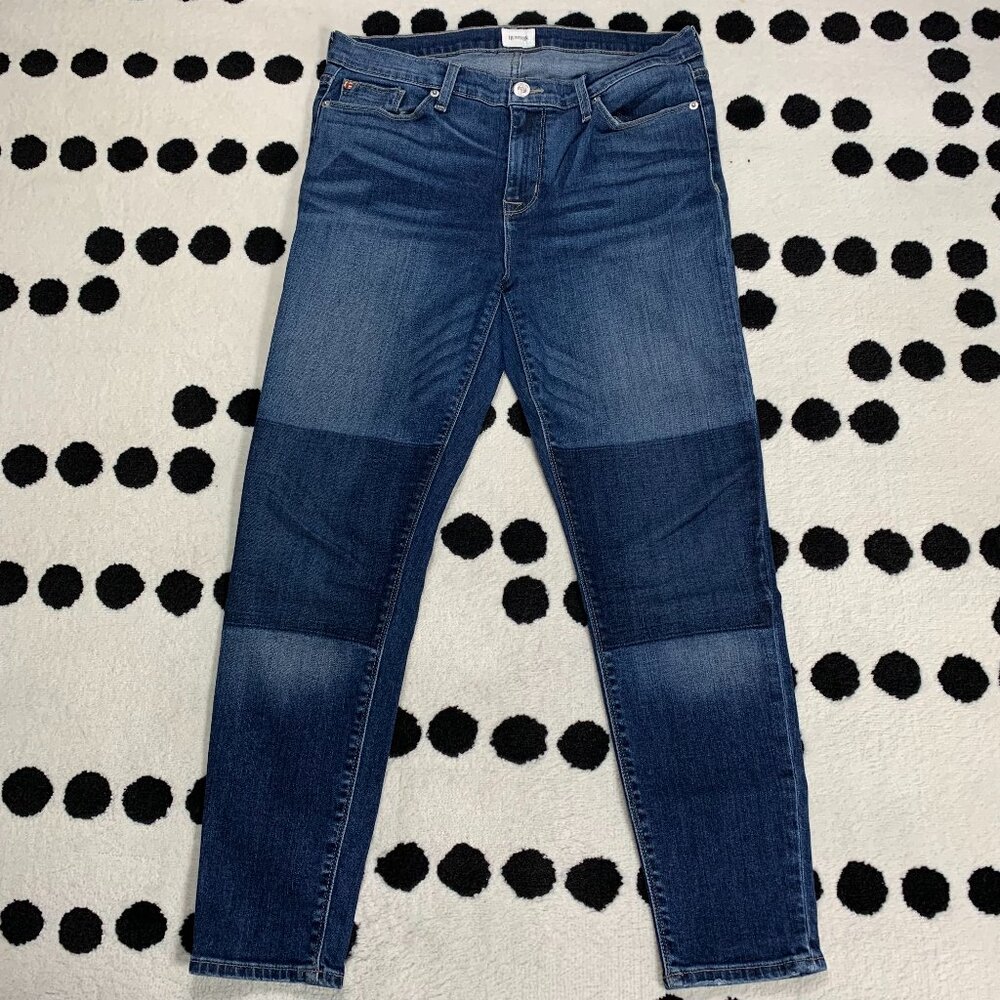 Hudson Jeans Women 31 Nico Mid Rise Super Skinny Ankle Stretch Denim Casual Boho